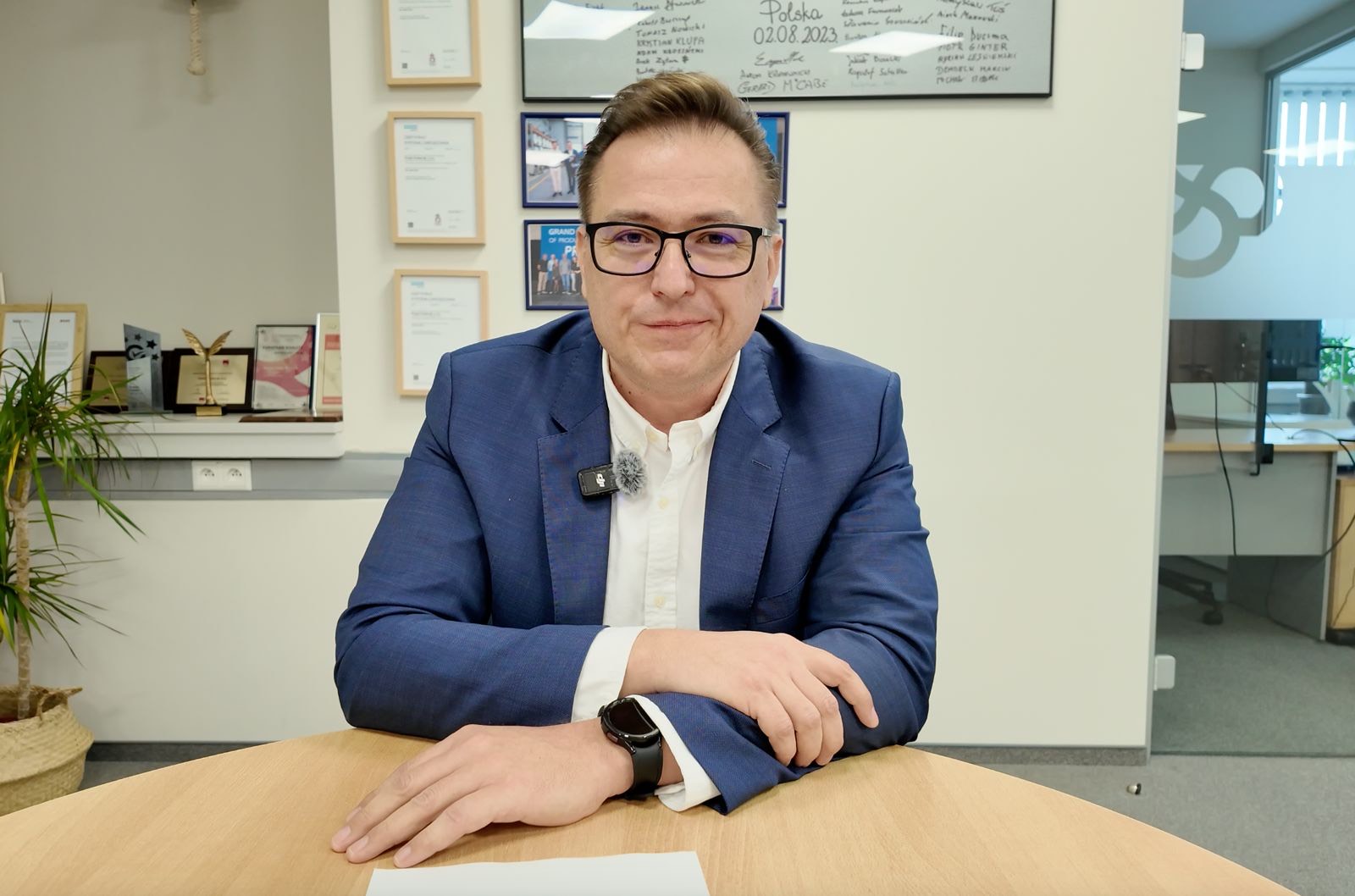 Michał Miąsek, Geschäftsführer von Protan Polen