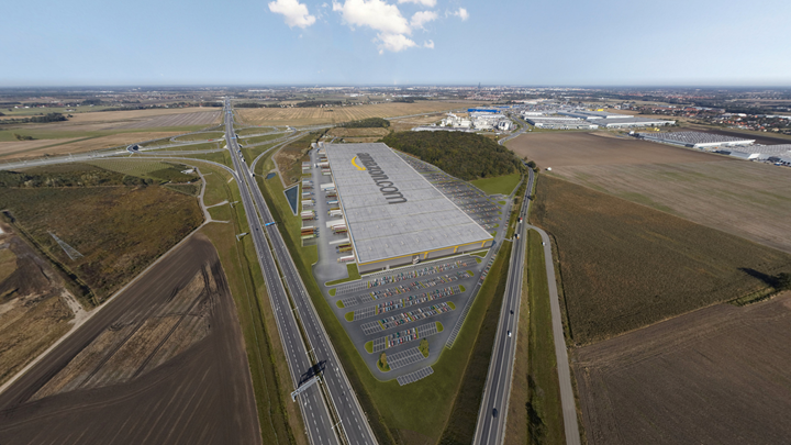 Amazon Logistikzentrum, Polen